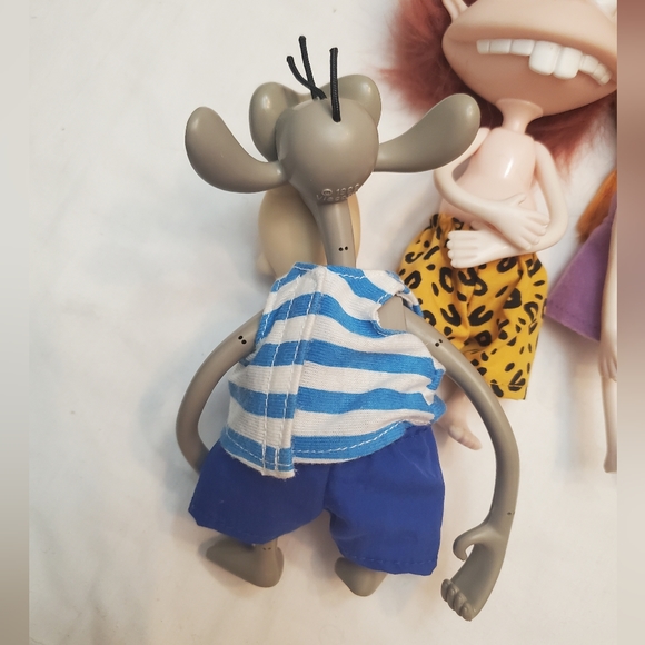 :*4 Vintage Viacom 1999 The Wild Thornberrys Eliza darwin donnie debbie Dolls 7" - Picture 4 of 16